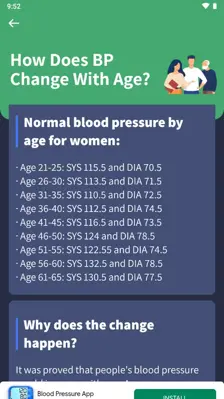 Blood Pressure android App screenshot 3