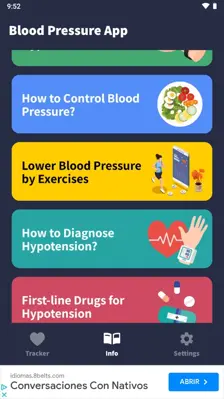 Blood Pressure android App screenshot 4