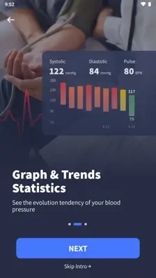 Blood Pressure android App screenshot 5