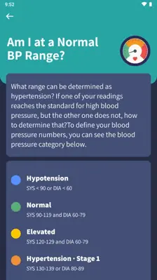 Blood Pressure android App screenshot 6