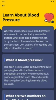 Blood Pressure android App screenshot 7